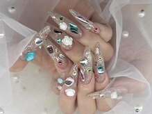ミイ 四ツ橋店(Mii)の雰囲気（長さだし◎宝石ネイル一推し☆【持ち込み/長さだし/宝石ネイル】）