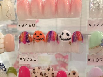 リリフリー(riri Free)/ハロウィンネイル　オバケ