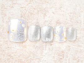 雪の結晶ネイル★