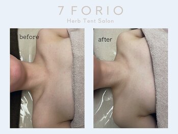 セブンフォリオ(7FORIO)/デコルテの美しさ