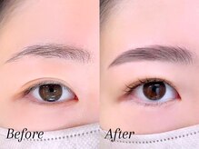 ミーナ 鍋島店(mina)/アイブロウWAX＋まつ毛パーマ上