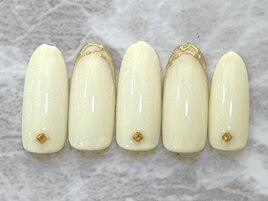 ミラーフレンチ春バターイエロー