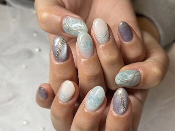 ニコサロン(Nico salon)の写真/アートならお任せ！パーツとアートの組み合わせでお好みの手元へ◎トレンドを取り入れてオシャレ上級者に◇