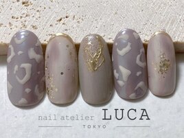 W-364 大人 レオパードネイル