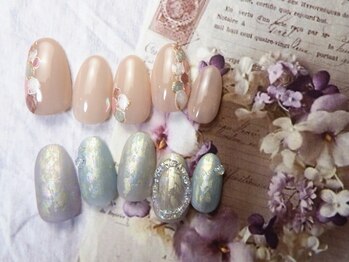 エストリブレ(estLivre)の写真/貸切隠れ家サロン♪短い爪に映えるデザイン多数!初回持込10％off【平日13：30～16：00 start 限定20％off】