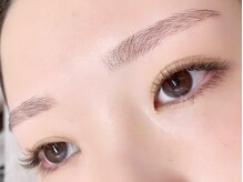 Noa eyelash&eyebrow/眉毛ワックス×ブラウンフラット