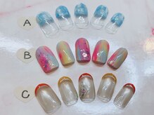 ネイルサロン ブリーラス(Brilas)の雰囲気（7月のデザイン♪過去のデザインの中からもお選びいただけます）