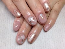 ラウト デコレーションアンドネイルサロン(Lauto Decoration&Nail Salon)/雪の結晶ネイル
