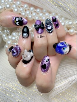 リファイン(Re:fine)/ジェル10本アート