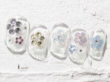 ジェミーネイル エビス(Jemiy nail ebisu)/ミラーフラワークリア11230yen