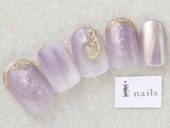アイネイルズ 三宮店(I nails)/淡色ニュアンス¥8000