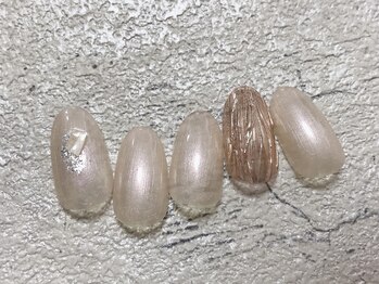 キキネイル たまプラーザ店(kikinail)/6月定額A 　アクセサリーネイル