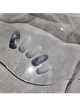 ネイルアンドアイラッシュスタジオ シュシュ(chouchou)/大理石・ワンカラー・ニュアンス