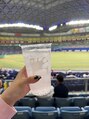 ルチア(Lucia) 野球のシーズンが始まるとよくドームにいます!