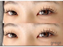 グレージュ(graige)/LEDエクステフラット100本