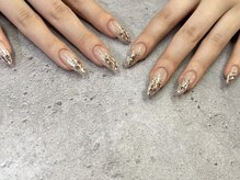 ネイルサロン北野坂/ラメグラデーションネイル