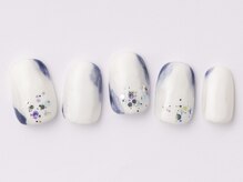 アイ ネイルズ 天神店(I nails)/スモーキーnuance　￥7000