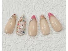 ジェー エス シー ネイル(J.S.C.nail)/サンプルデザイン/フラワー