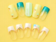ライトネイルズ イバラキ(light nails IBARAKI)/夏のトレンドネイル♪