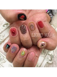 個性派ネイル♪