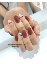 プライベート ネイルサロン マーマ(murmur)/大人可愛いネイル