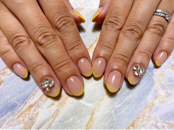 ディーネイル 天王寺(D-nail)/【甲田】スキニーフレンチ