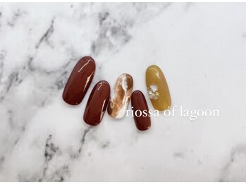 リオッサ オブ ラグーン(RIOSSA of Lagoon)/ヌーディー×マーブルペイズリー