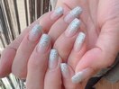 【ジェル】ラメグラデ