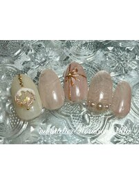 大人のためのクリスマスネイル