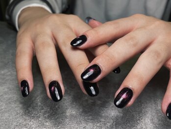 オムネイル 渋谷(HOMME NAIL)/マグネットネイル ¥6.600