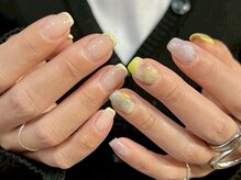 アイネイルズ 梅田店(I nails)/Yoko限定アシメニュアンス