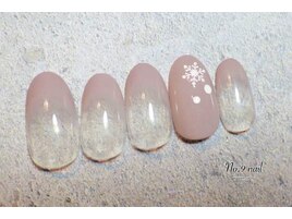 雪の結晶ネイル＊
