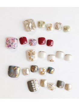 コチャメ ネイル アトリエ(Cochame nail atelier)/フット1.5hやり放題コース