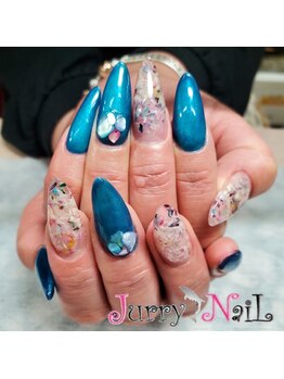 ジュリーネイル 所沢店/押し花ネイル