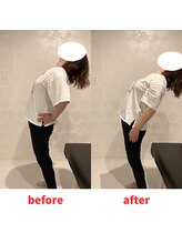 ナオル整体 福岡香椎院(NAORU整体)/50代女性施術事例【腰の痛み】