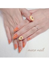 モコネイル(moco nail)/☆ワンカラー2本アート☆