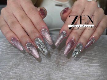 ゼン ネイル デザイン 池袋(ZEN NAIL DESIGN)/* 長 さだしやり放題×つけ放題