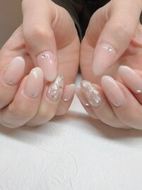 ホワイトグラデーション