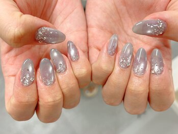ナイスネイル そよら湘南茅ヶ崎店(NICENAIL)の写真/【パラジェル取扱】イベントもマグネット・ワンホン・チップ長さだしで華やか[茅ヶ崎]