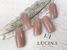 YMー223【新作】秋色上品ネイル