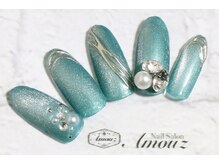 アモウズ(Amouz)/【テーマ:成人式ネイル】2