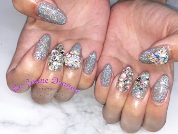 アン ジョーヌドラゴ/【自爪ネイル】キラキラネイル