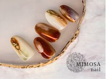 ミモザネイル(MIMOSA Nail)/塗りかけニュアンス