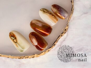ミモザネイル(MIMOSA Nail)/塗りかけニュアンス