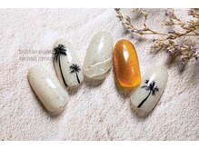 バブル シュガー バイ ネイルクローネ(bublle sugar by.nail crone)/ヤシの木ネイル