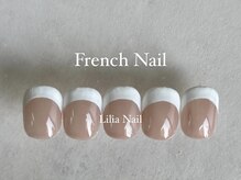 リリア ネイルサロン(Lilia Nail Salon)/#french nail