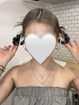 パリス 明治神宮前店(PARiS)/人気の推し方ヘアー♪犬ヘアー☆