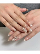 ピュアアンドリッチネイルサロン(Pure&Rich Nail Salon)/マグネットフレンチネイル