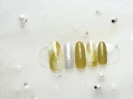 華やかシンプルデザイン¥6500
