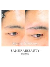 サムライビューティー 渋谷東店(SamuraiBeauty)/アーチ型もメンズ眉毛サロンで！